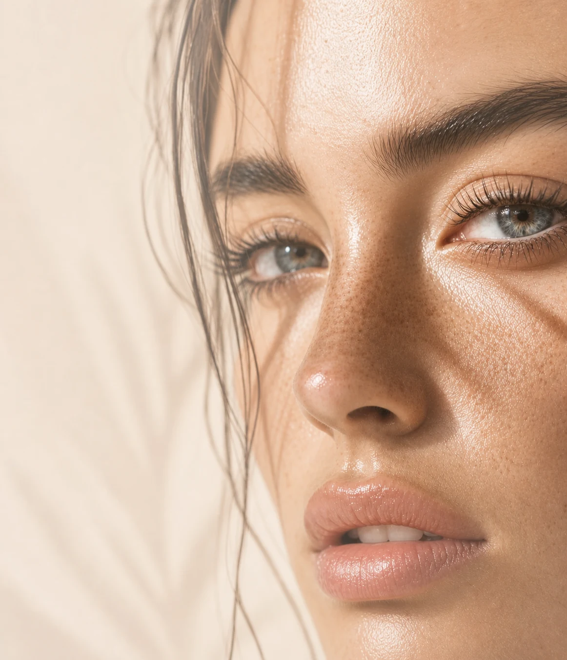 Beauty portrait in natural light.